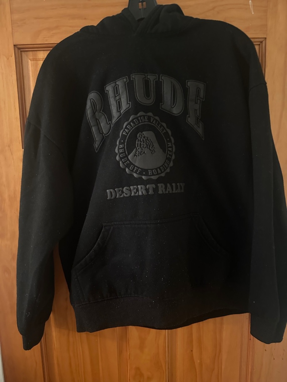 Rhude Black Desert Rally Crewneck Sweatshirt